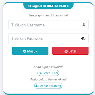 Register PGRI Jawa Barat - Persatuan Guru Republik Indonesia Cabang Jawa Barat